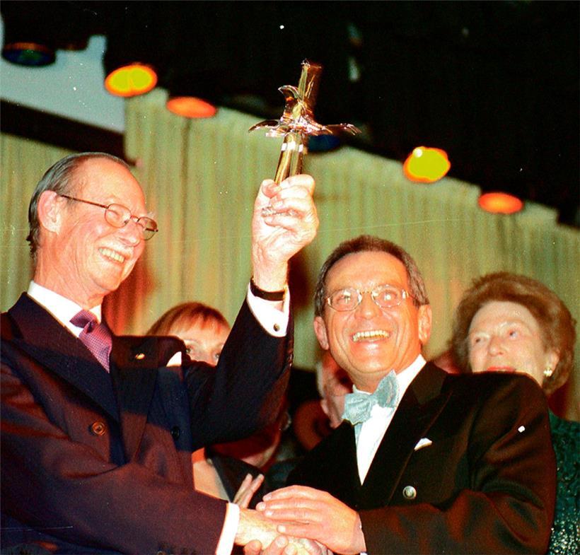 Ein Foto aus dem Jahr 1999: Großherzog Jean wurde von der ALPS, wie die sportspr...