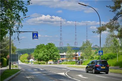 Ein Jugendlicher hat am Samstagabend einen Ausflug in die Höhe gewagt und ist auf einen Sendemast in Junglinster geklettert
