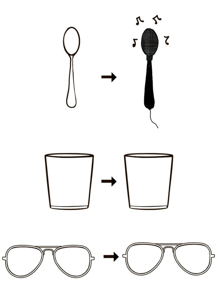 Ein Löffel wird schnell zum Mikro, aber wie kannst du ein Glas und eine Brille anders nutzen?