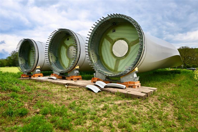 Ein Rotorblatt dieses Modells ist 68 Meter lang