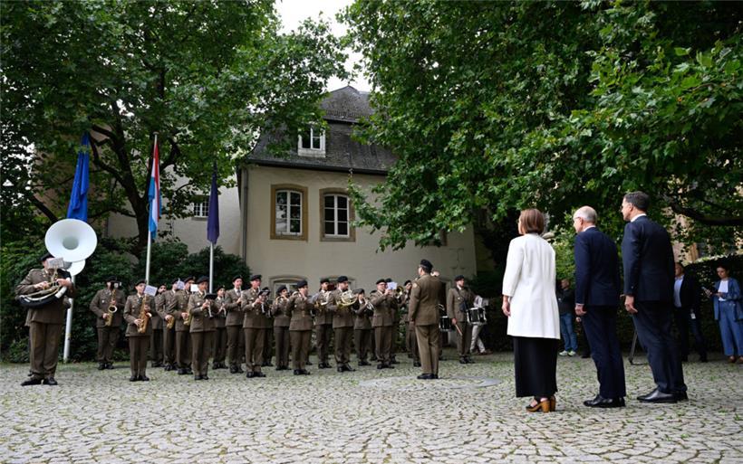 Ein Ständchen für den Gast
