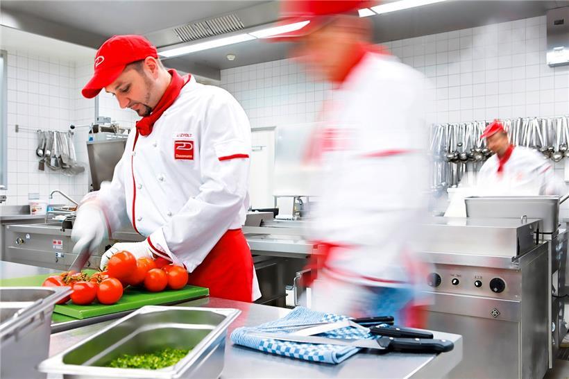 Ein Teil der Betriebsrestaurants liegt lahm