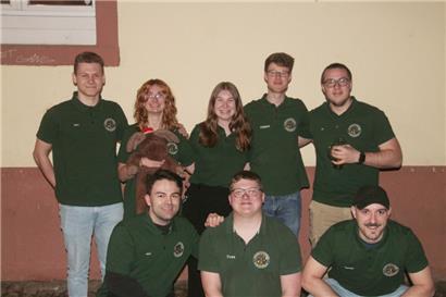 Ein Teil der Luxemburger Studenten in Freiburg
