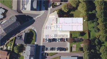 Ein Teil des Parkplatzes in der rue de la Fonderie soll für eine „Maison relais“ geopfert werden
