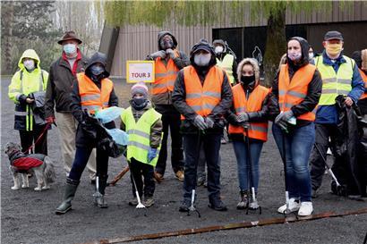 Ein Teil des Putzteams
