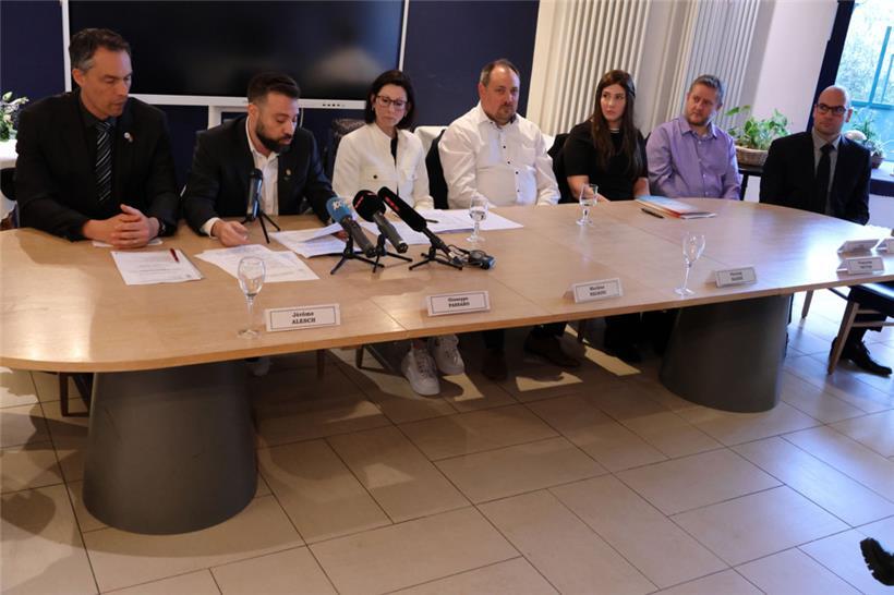 Ein Teil des neuen SNPGL-Vorstands