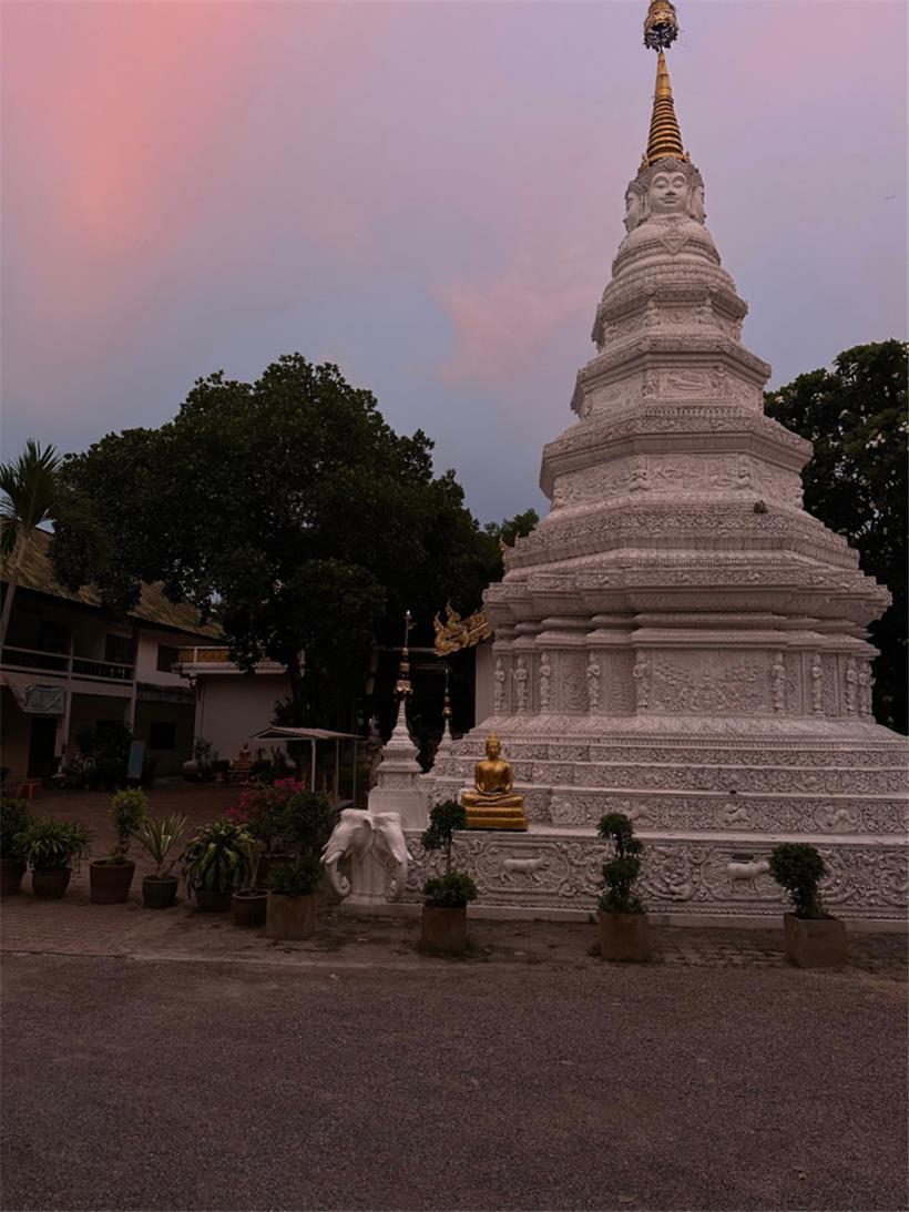 Ein Tempel in Chiang Mai
