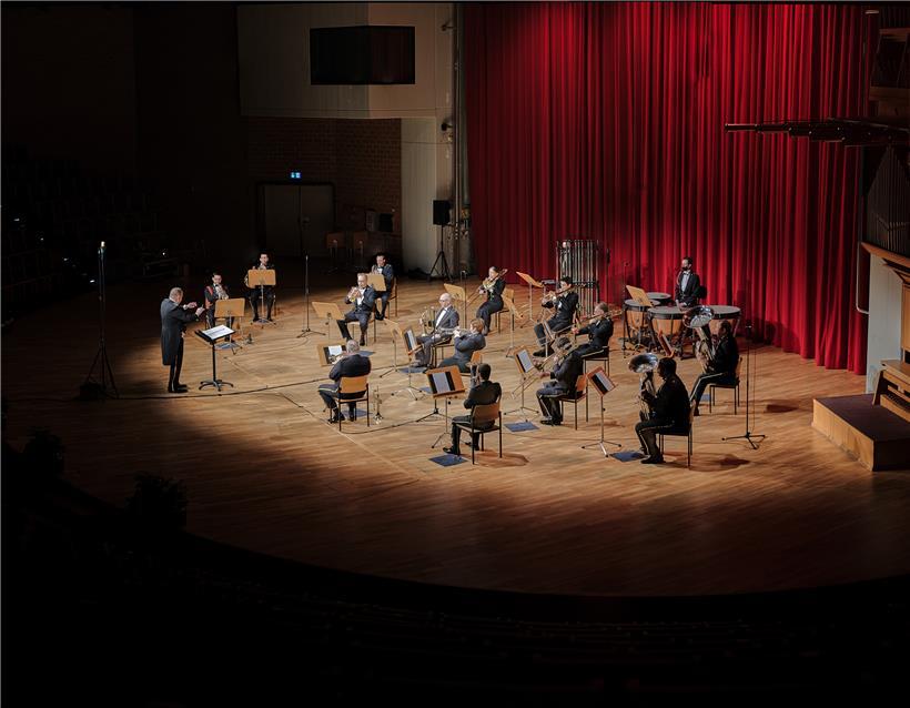 Ein Weihnachtskonzert der etwas anderen Art: Die Militärmusiker präsentieren jeden Tag ein musikalisches Werk
