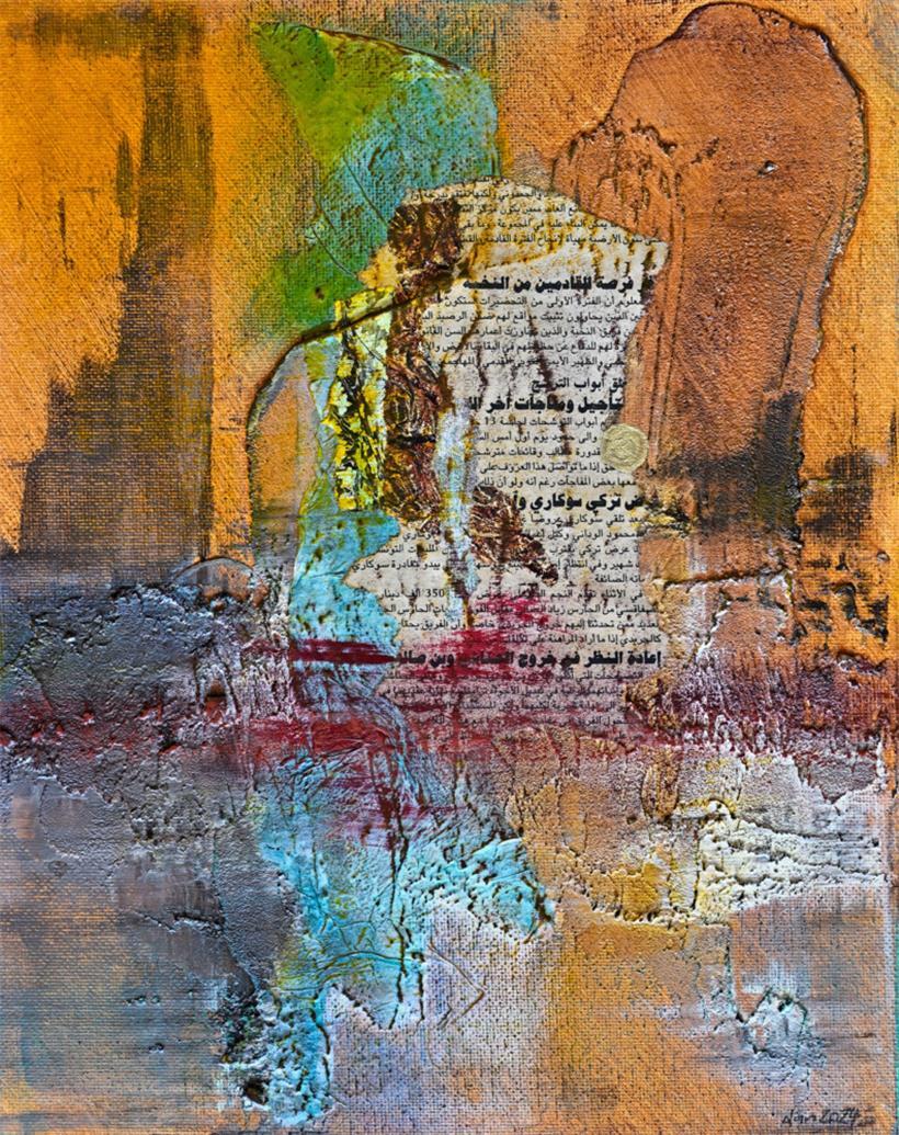 Ein Werk aus Danièle Nieles’ „Kontexturen“
