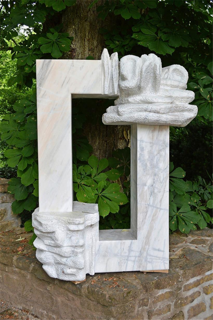 Ein Werk von Hanife Yüksel: Die Professorin an der Akdeniz University hat bereits 2022 in Luxemburg ausgestellt
