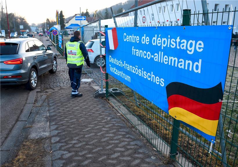 Ein „deutsch-französisches Testzentrum“  für Grenzgänger in Saarbrücken

