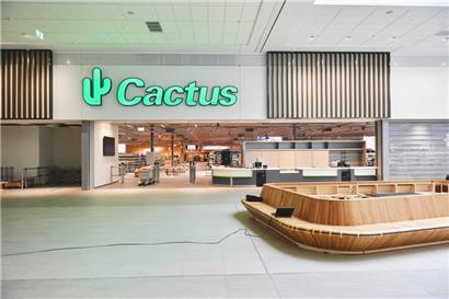 Ein erster Blick auf den neuen Eingang
