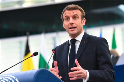 Ein europäischer Präsident: Emmanuel Macron stellte gestern im Europäischen Parlament die Vorhaben des französischen EU-Ratsvorsitzes vor
