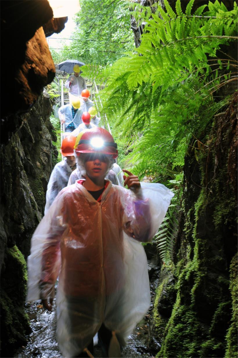 Ein feucht-kühler Ausflug unter Tage
