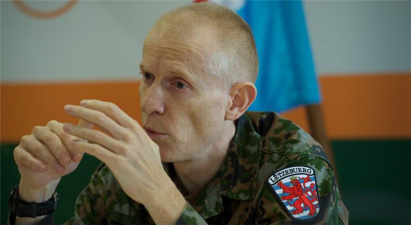 Ein glaubwürdiger, verlässlicher Partner will die Luxemburger Armee unter General Steve Thull auf internationaler Ebene sein
