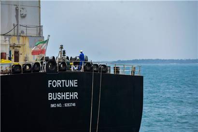 Ein iranischer Tanker in Venezuela: Beide Länder werden von den USA mit Wirtschaftssanktionen unter Druck gesetzt
