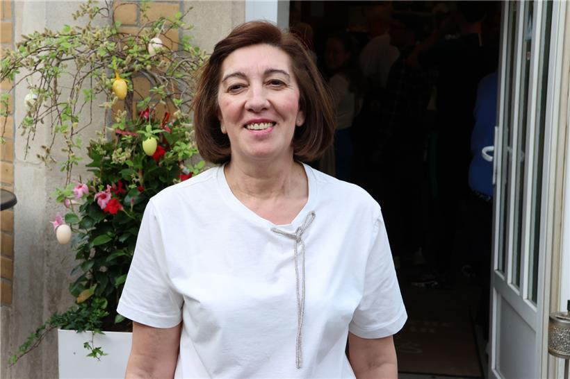 Ein letztes Mal hatte Anita Dias alle Hände voll zu tun
