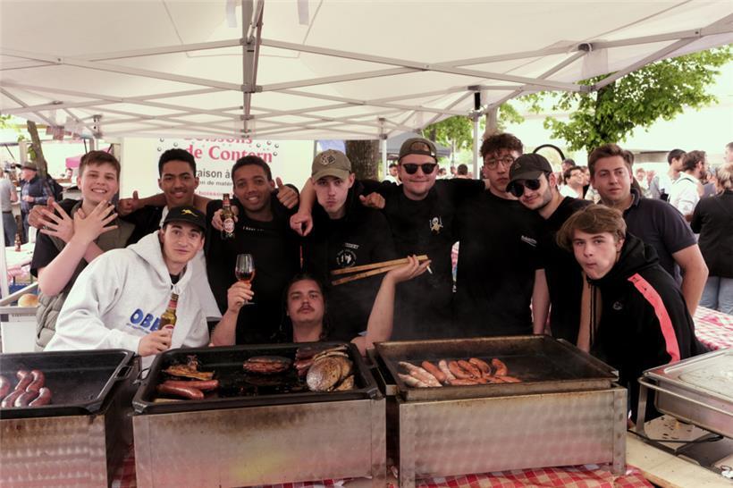 Ein starkes Team: Der „Club des jeunes“ der Gemeinde Schengen sorgte für das lei...