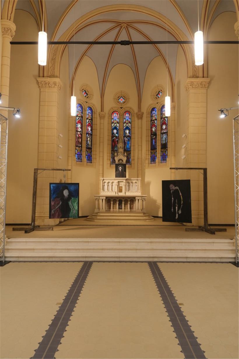 Ein ungewöhnliches Dekor für Kunst
