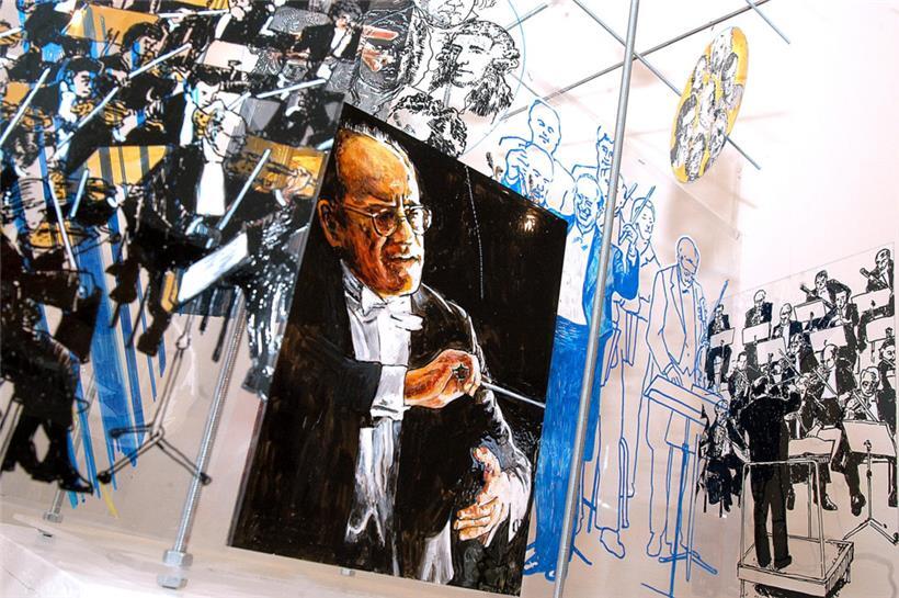 Eindrucksvolles Werk: Reckinger-Gemälde auf einer Ausstellung im Jahr 2004
