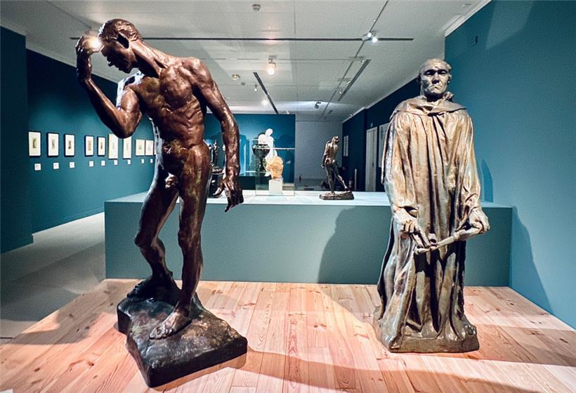 Eindrücke aus der Ausstellung zu Rodin 
