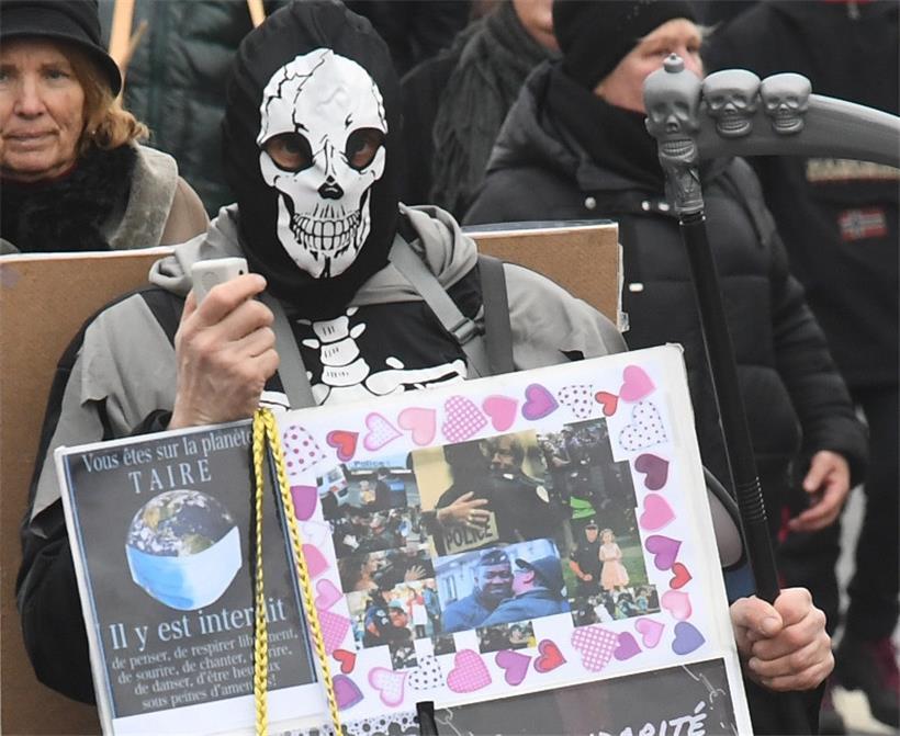 Eindrücke von den Corona-Protesten am Samstag