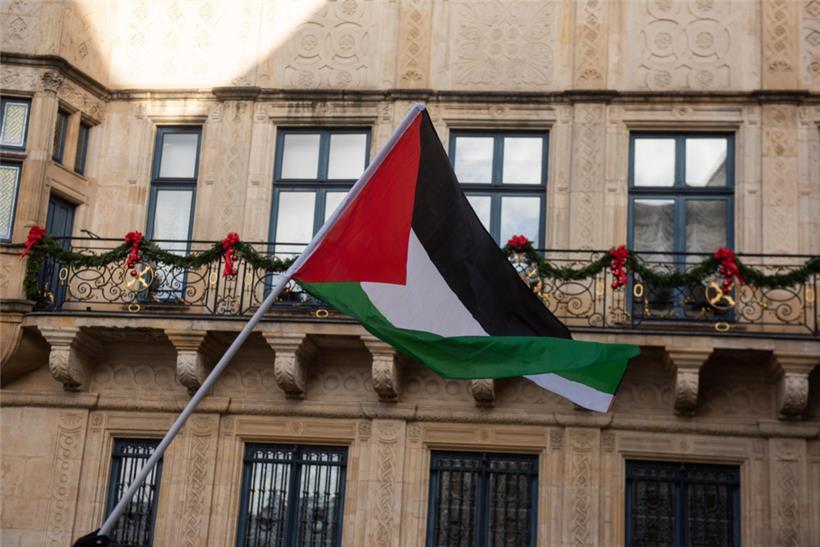 Eindrücke von der propalästinensischen Demo am Samstag in Luxemburg-Stadt