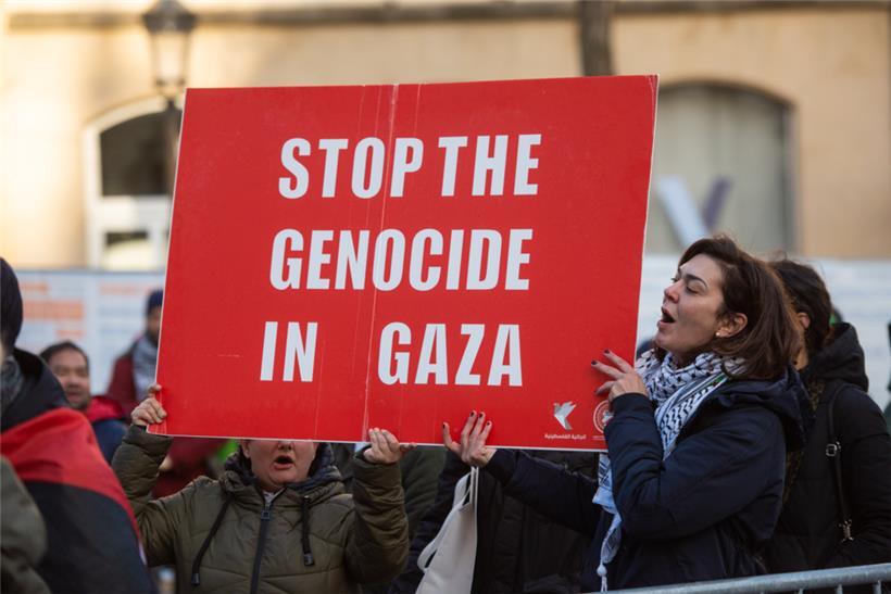 Eindrücke von der propalästinensischen Demo am Samstag in Luxemburg-Stadt