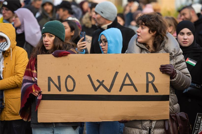 Eindrücke von der propalästinensischen Demo am Samstag in Luxemburg-Stadt