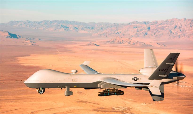 Eine Drohne des Typs MQ-9 Reaper
