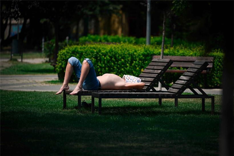 Eine Hitzewelle mit bis zu 42 Grad rollte im Juli durch Bulgarien
