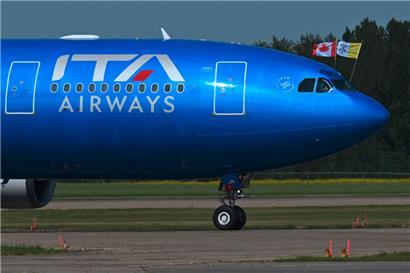 Eine Maschine der Fluggesellschaft Ita Airways
