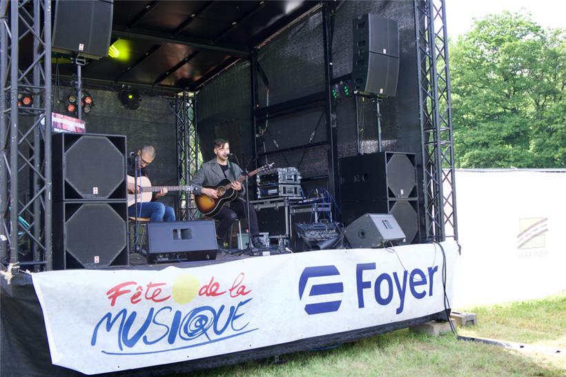 Eine Premiere in diesem Jahr war die Teilnahme an der „Fête de la musique“