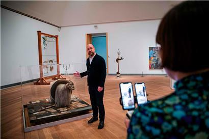 Eine Rauschenberg-Ausstellung in Stockholm
