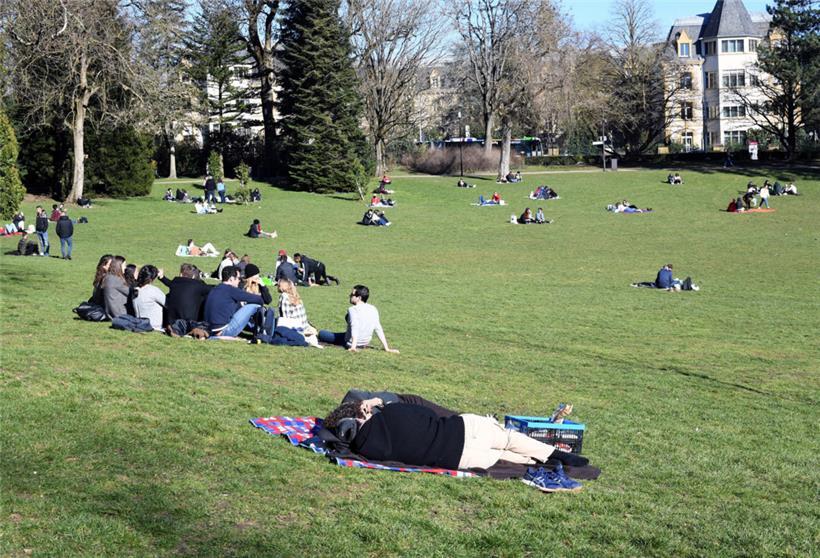 Eine Stadt ohne Grünflächen wäre nicht denkbar
