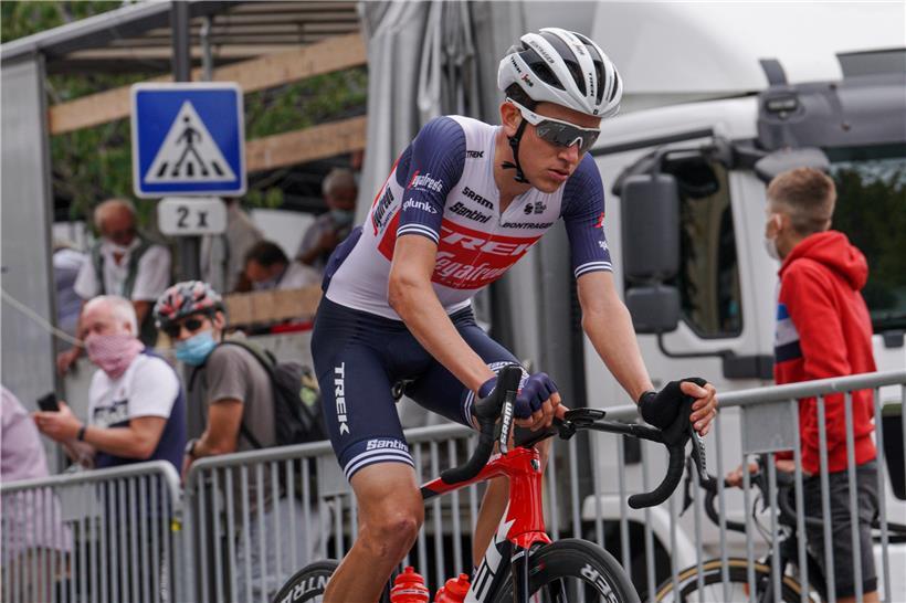 Eine Woche steht Michel Ries noch bei der Vuelta bevor, ehe er seine erste Grand-Tour abschließen kann
