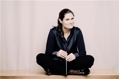 „Eine absolute Freude“: So beschreibt Dirigentin Delayana Lazarova ihre Zusammenarbeit mit der Jungen Deutschen Philharmonie
