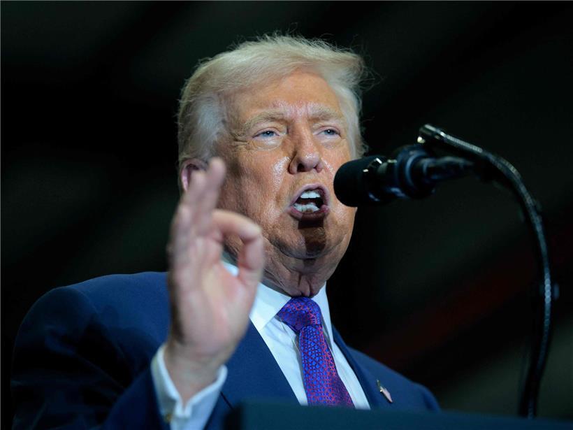 US-Präsident Donald Trump enttäuscht nach bitterer Wahlniederlage in den USA