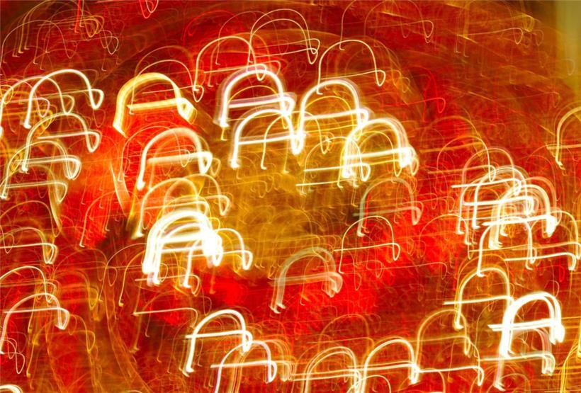 Eine der Illustrationen des Kunstfotografen Gery Oth aus Fari Khabirpours Buch
