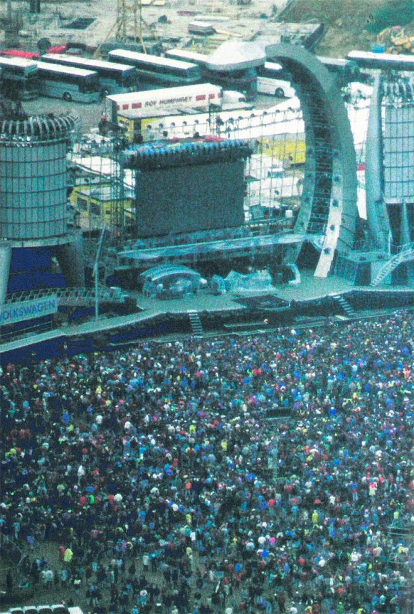 Eine imposante Bühne für eine imposante Show
