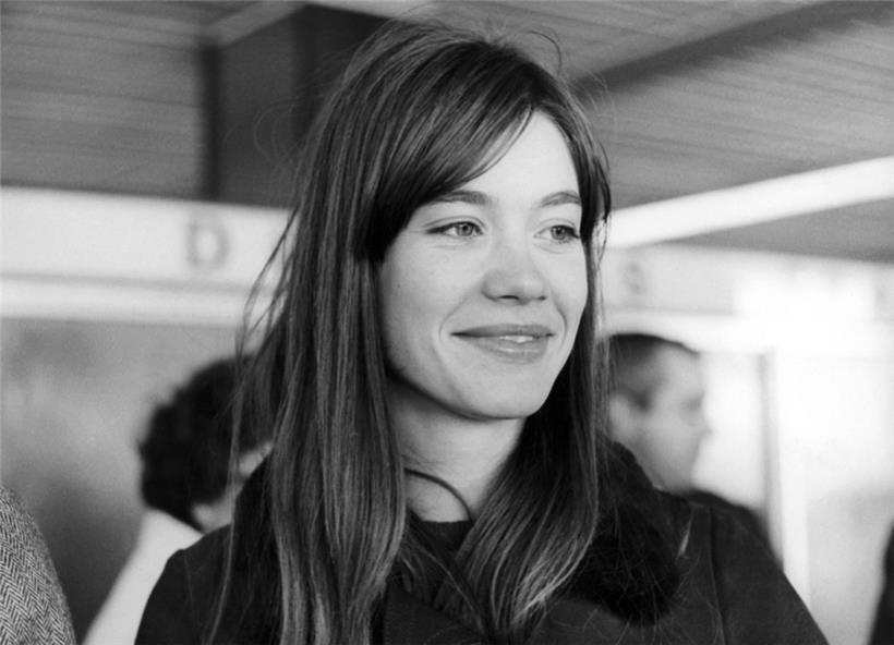 Eine junge Françoise Hardy im April 1965

