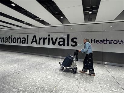 Eine technische Störung verursachte Chaos an Flughäfen in Großbritannien