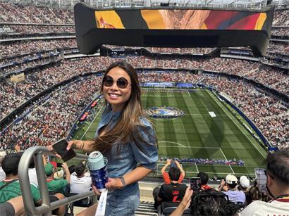 Eine unter 70.000: Für Isabelle Luong war die Reise in die USA jeden Dollar wert