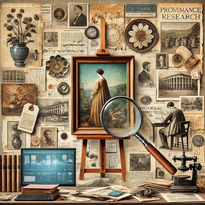 Eine vielversprechende Zukunft? KI trifft auf die Provenienzforschung; generiert von ChatGPT
