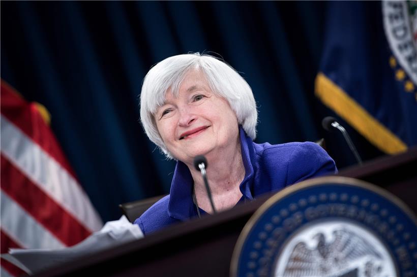 Eine von vielen Frauen in Bidens Team: Janet Yellen
