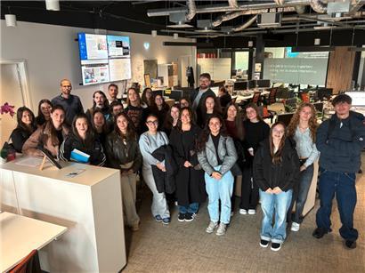 Einen Einblick in die Tageblatt-Redaktion in Belval
