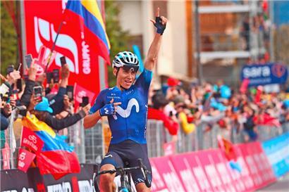 Einer Augusto Rubio siegte aus einer Fluchtgruppe heraus
