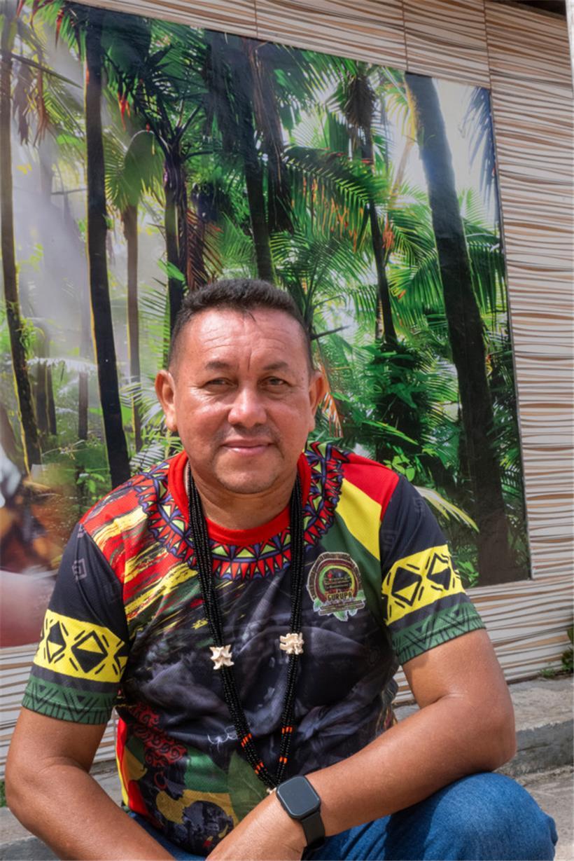 Einer der Vertreter der Quilombos
