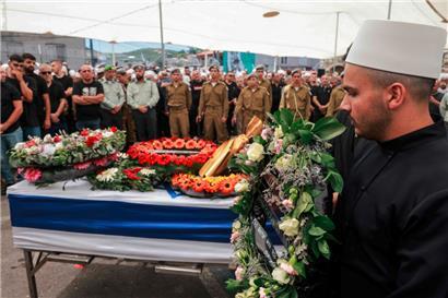 Einer der am Wochenende getöteten israelischen Soldaten gehörte der Glaubensgemeinschaft der Drusen an
