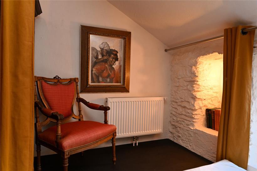 Eines der Schlafzimmer des Gästehauses